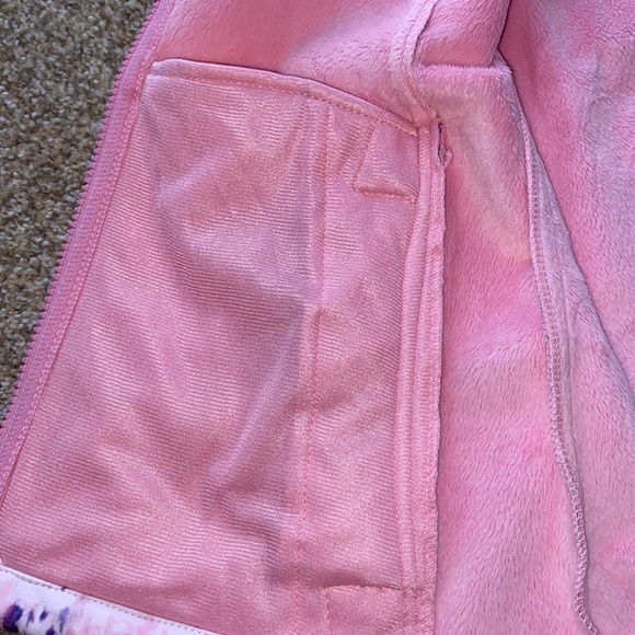 Snozu girls jacket with faux fur size L (14-16) with hood new with tags - Picture 5 of 14